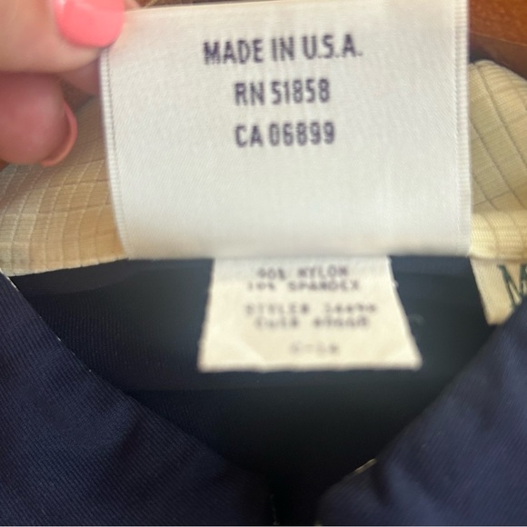 WIMBLEDON Jacket Women Navy Blue Full Zip Tennis Classic Championship Medium - Picture 5 of 6